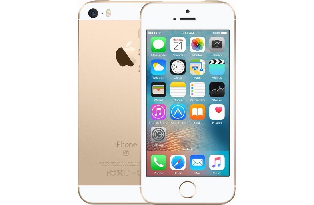 Refurbished iPhone SE 16GB Goud