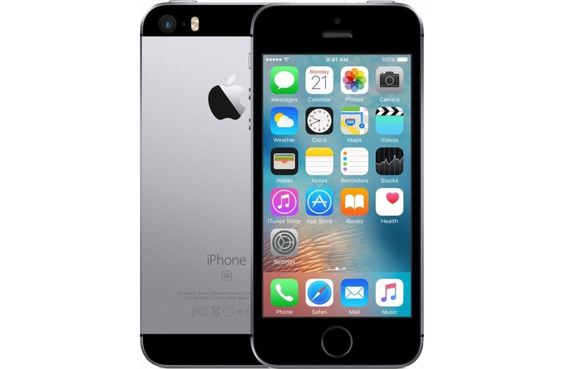 Refurbished iPhone SE 16GB Zwart