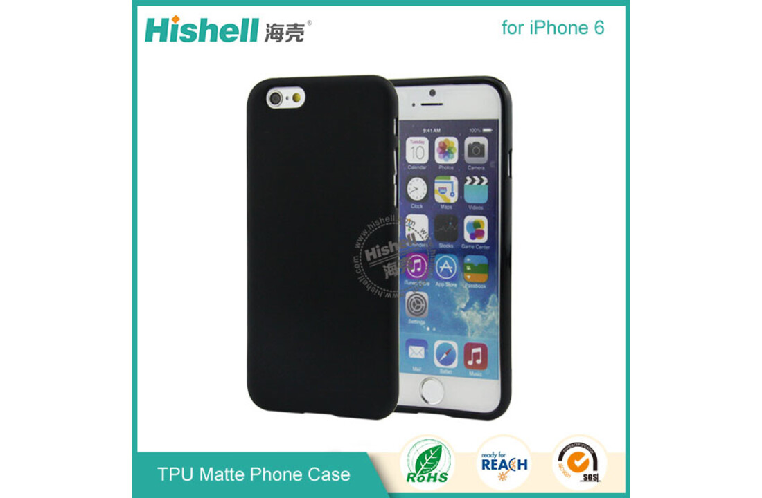 iPhone 6 Plus/6s Plus Mat Finisch Case zwart
