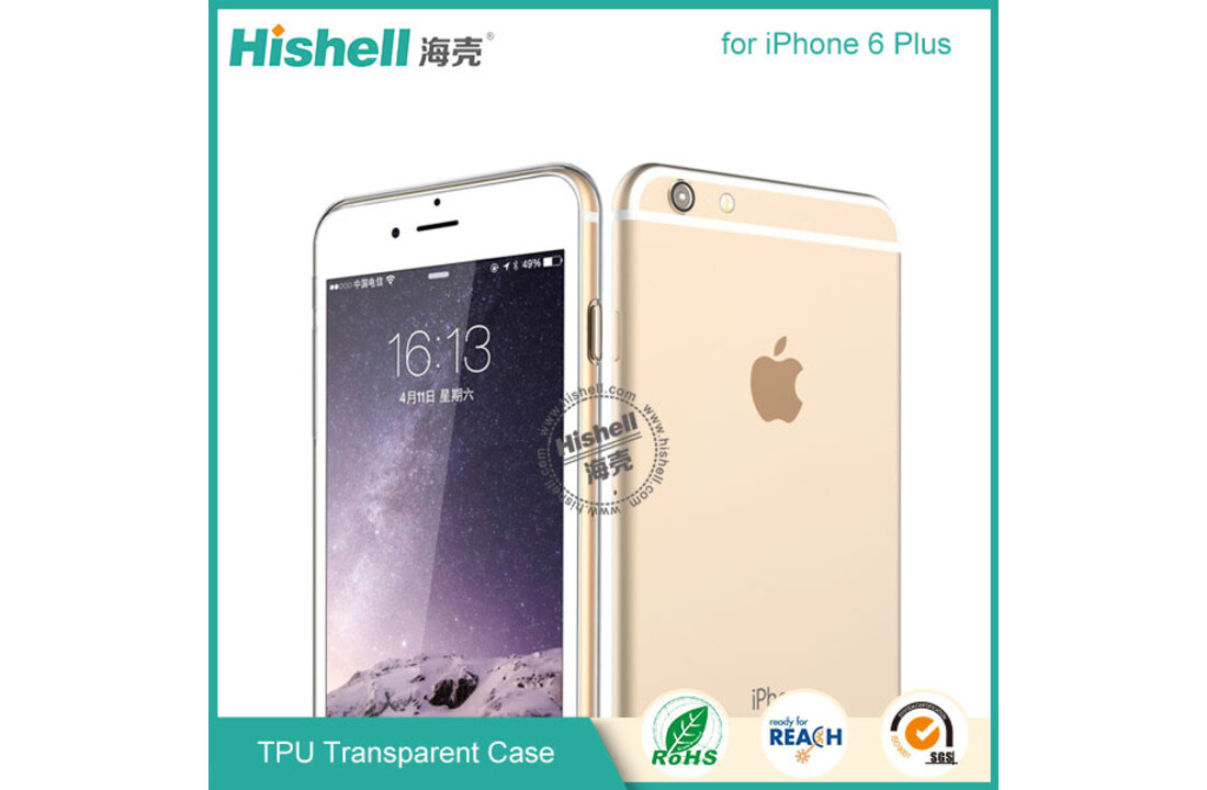 iPhone 6 Plus/6s Plus Mat Finisch Case transparant
