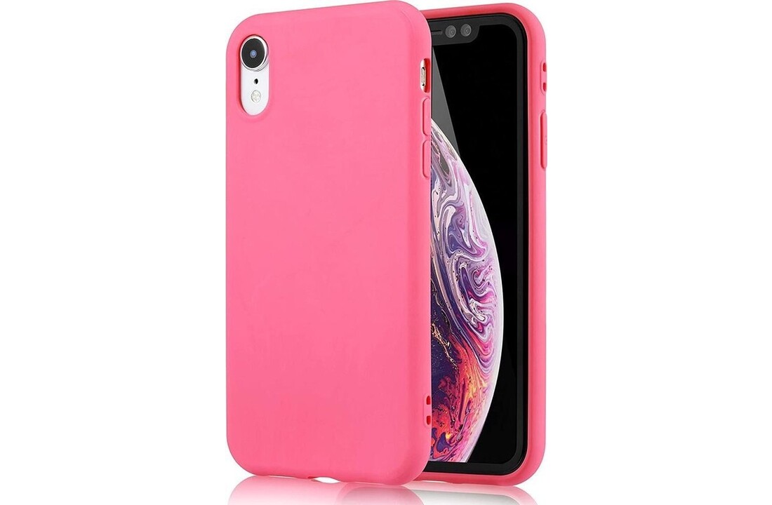 iPhone X / Xs roze hoesje