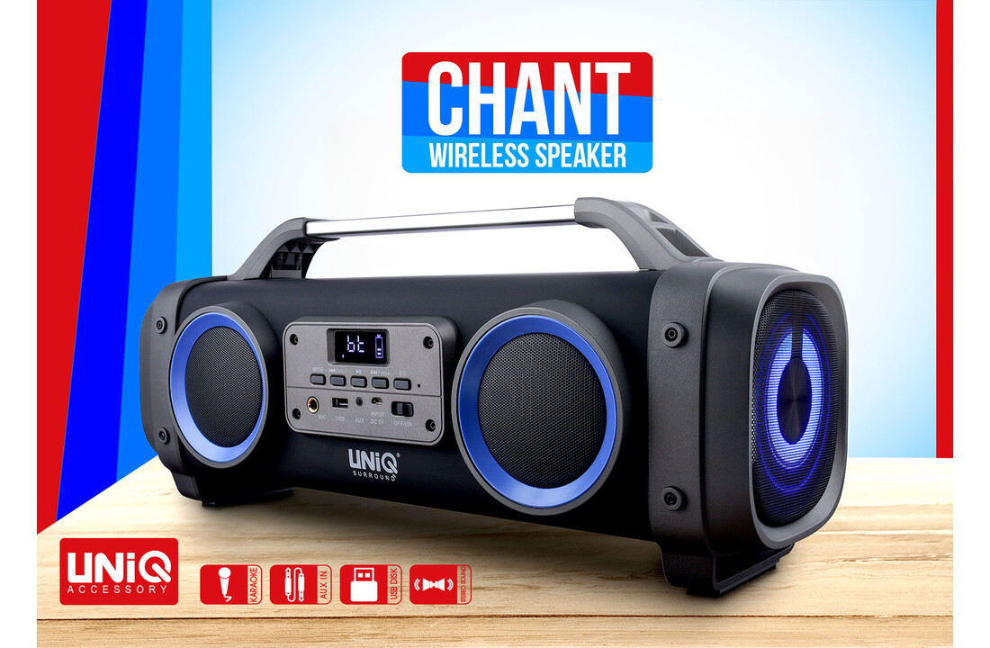 UNIQ Accessory Chant Bluetooth Speaker (Karaoke)