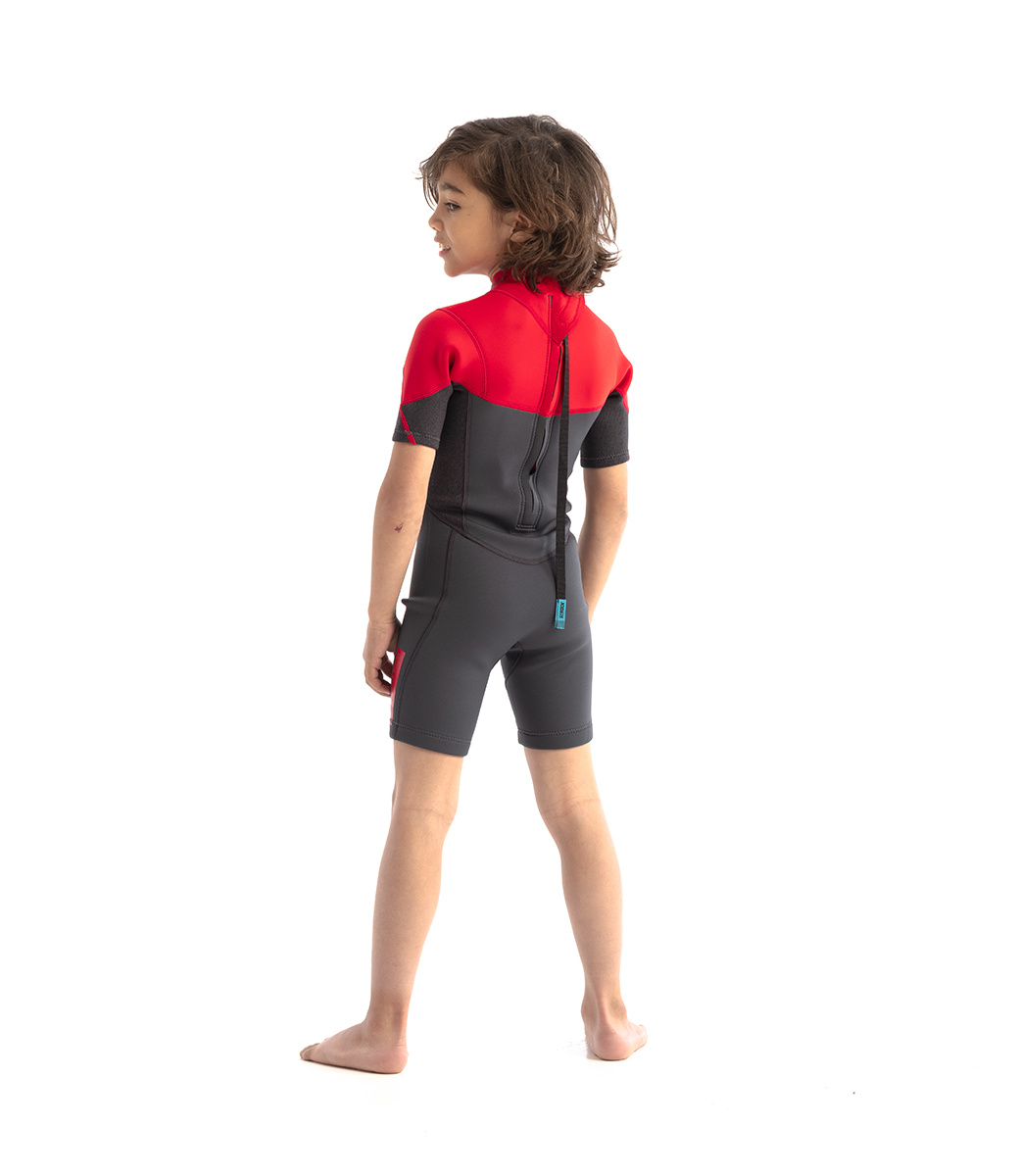 JOBE Shorty Wetsuit Kind Boston 2mm Rood