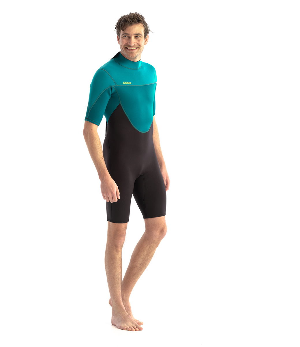 JOBE Shorty Wetsuit Heren Perth 3/2 Teal