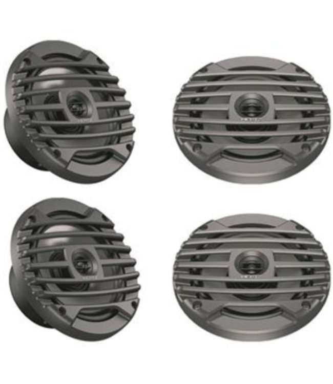 Hertz Marine HBX 6.5 Waterdichte Speaker Set 4 stuks 90W Zwart