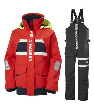 Helly Hansen Helly Hansen Zeilpak Dames Salt Coastal Rood/Zwart