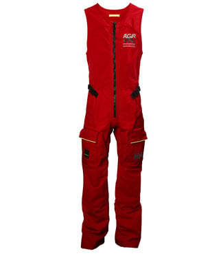 Helly Hansen Helly Hansen Zeilbroek Dames Aegir Race Rood