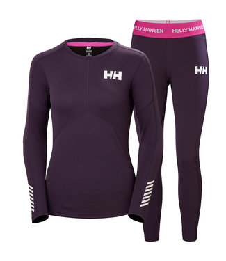 Helly Hansen Helly Hansen Thermo Set Dames Lifa Active Paars