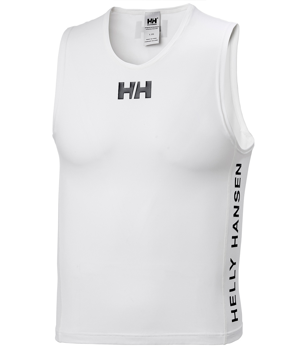 Helly Hansen Lycra Shirt Zonder Mouwen Heren Wit Helly Hansen Lycra Shirt Zonder Mouwen Heren Wit