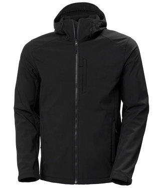 Helly Hansen Helly Hansen Softshell Jas Heren Paramount met Capuchon Zwart