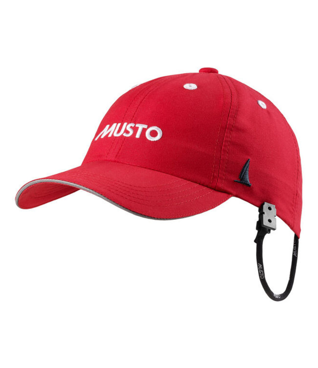 Musto Musto Pet Sneldrogende Essential Crew Rood