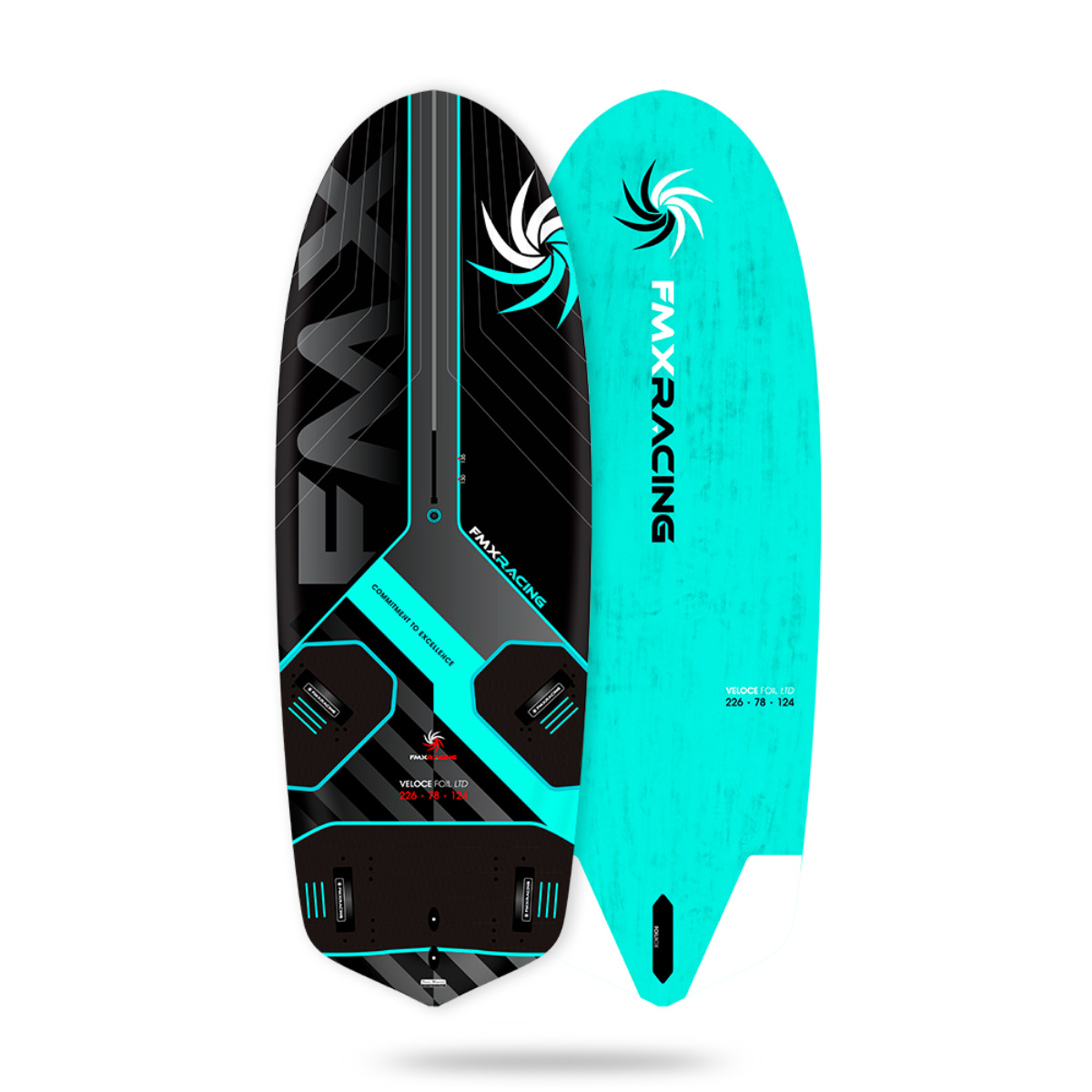 FMX Racing Windsurf Board Veloce Foil LTD