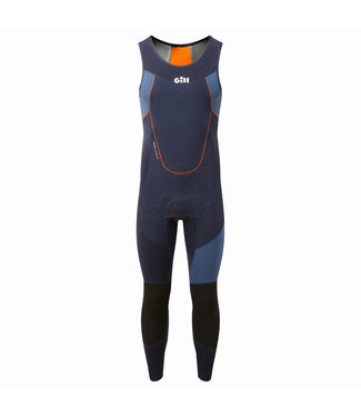 Gill Long John Wetsuit Race Heren 3.5mm Blauw