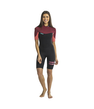 JOBE JOBE Shorty Wetsuit Dames Sofia Rood 3/2