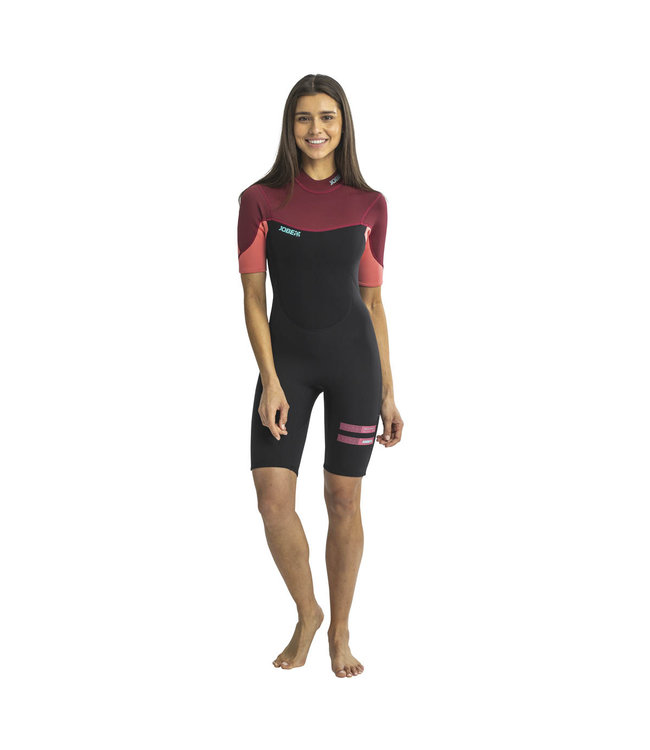 JOBE Shorty Wetsuit Dames Sofia Rood 3/2