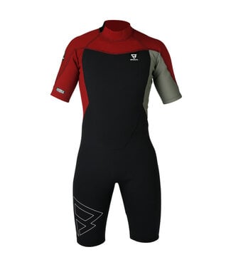 Brunotti Brunotti Wetsuit Shorty Heren Defence 2.0 2/2 mm Rood