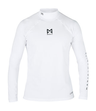 Magic Marine Magic Marine Lycra Shirt Unisex Cube Lange Mouw Wit