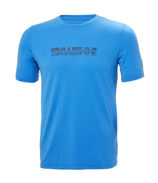 Helly Hansen Helly Hansen T-shirt Heren HP Racing Lichtblauw