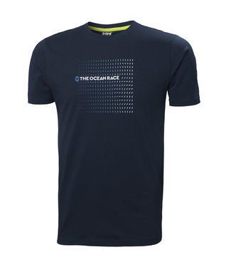 Helly Hansen Helly Hansen T-shirt Heren Ocean Race Donkerblauw