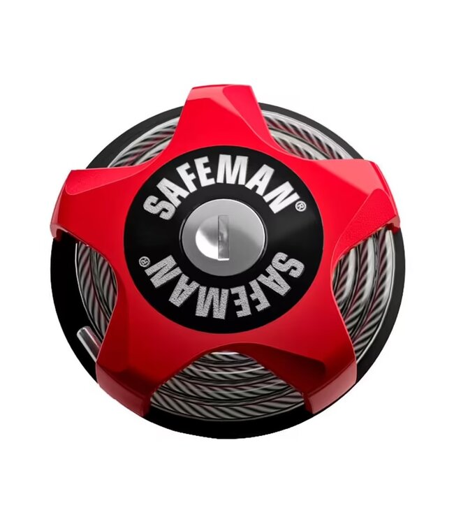 Safeman Compact & Multifunctioneel Slot Rood