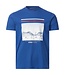 Musto T-Shirt 2.0 Heren Sardinia Graphic Blauw