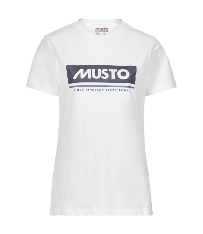 Musto T-Shirt 2.0 Dames Wit