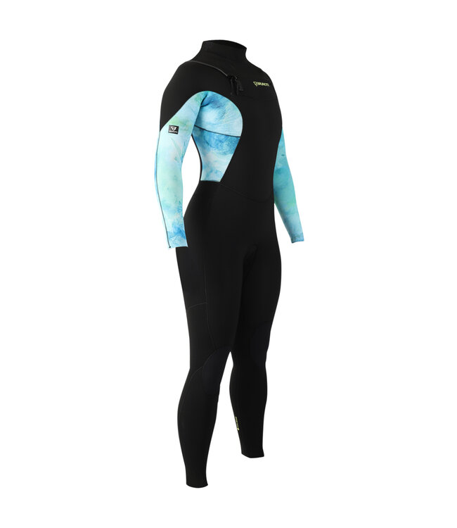 Brunotti Wetsuit Dames Glow Splash 5/3 mm Blauw