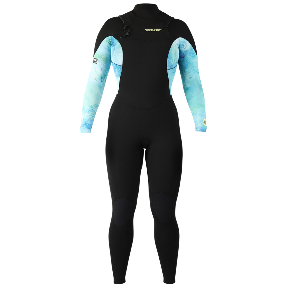Brunotti Wetsuit Dames Glow Splash 5/3 mm Blauw