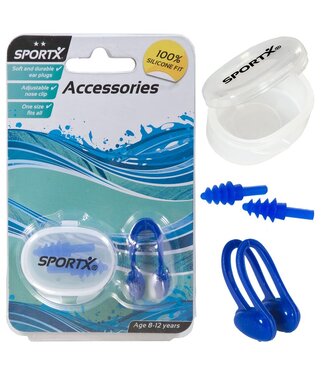 SportX Zwem Neusklem + Oordoppen Junior