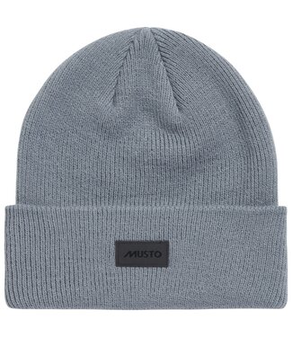 Musto Musto Beanie Unisex Shaker Cuff Grijsblauw