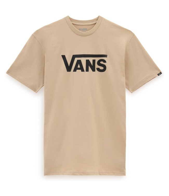 Vans T-Shirt Heren Classic Taupe/Zwart