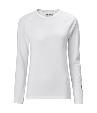 Musto Musto Longsleeve T-Shirt Evolution Sunblock 2.0 Wit