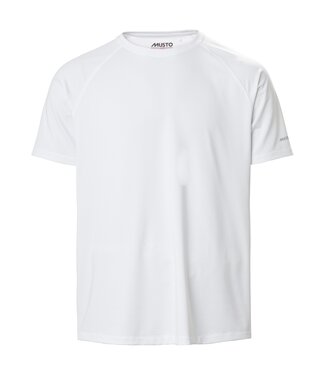 Musto Musto T-Shirt Heren Evolution Sunblock 2.0 Wit