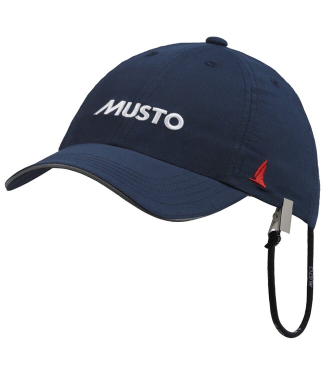 Musto Pet Kind Essential Sneldrogend Crew Donkerblauw