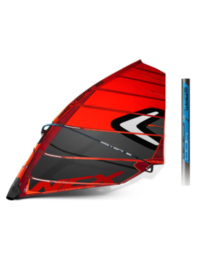 Severne Severne Sails Surfzeil NCX Rood + Apex SDM Mast Set