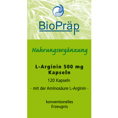 L-Arginin 500 mg Kapseln