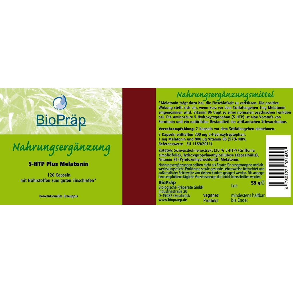 5-HTP Plus Melatonin