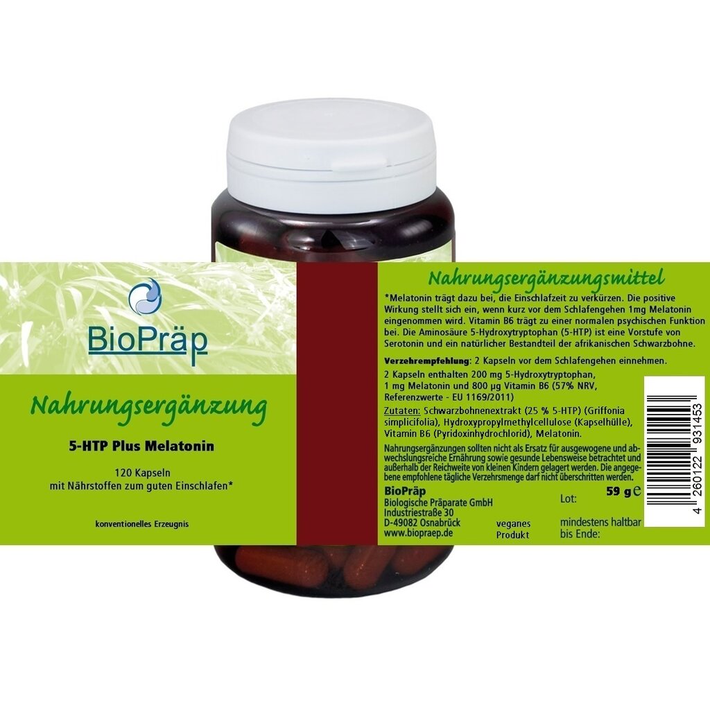 5-HTP Plus Melatonin