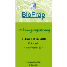 L-Carnitin 400 Kapseln - MHD 08/25