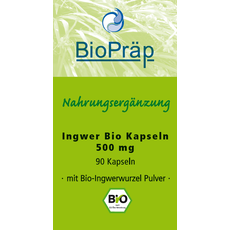 Ingwer BIO Kapseln - MHD 07/2025