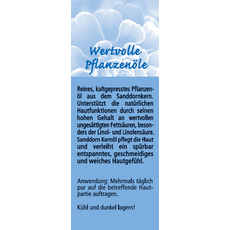 Sanddorn Kernöl - kurzes MHD 12/2026