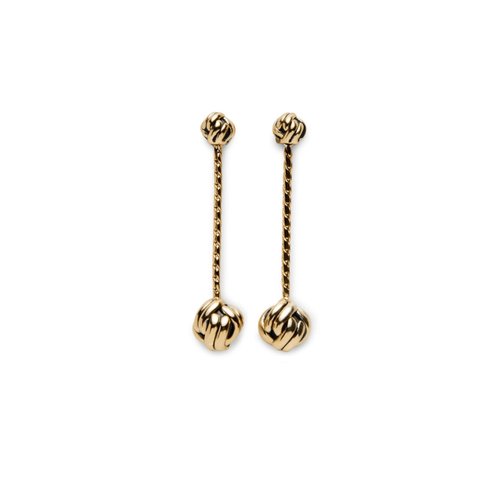 Buddha to Buddha Buddha To Buddha Earrings G020 Refined Katja Gold