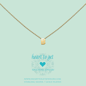 Heart to get Sieraden Heart to get B Goudkleurig