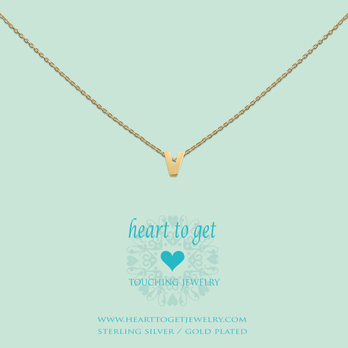 Heart to get Sieraden Heart to get V Goudkleurig