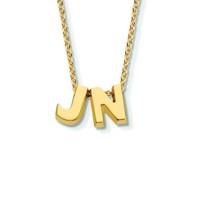 Minitials Twee Signature Ketting