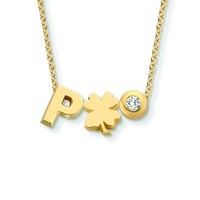 Minitials Two Signature Diamond Necklace