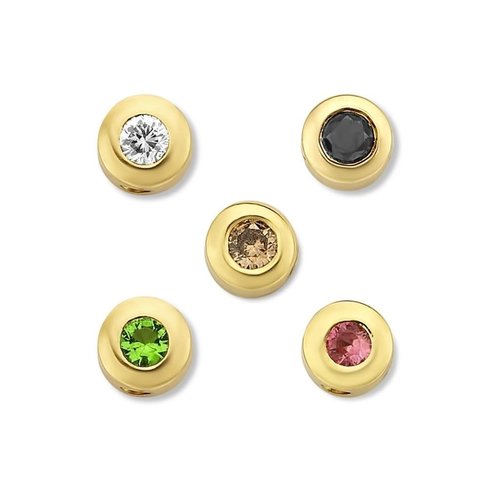 Minitials Minitials Één Diamant Ketting Minitials Minitials Één Diamant Ketting