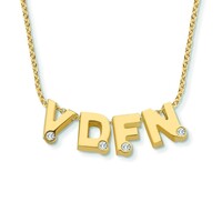 Minitials Vier Blend Ketting