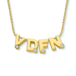 Minitials Minitials Four Blend Necklace Minitials Minitials Four Blend Necklace