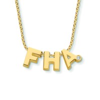 Minitials Two Signature One Blend Necklace